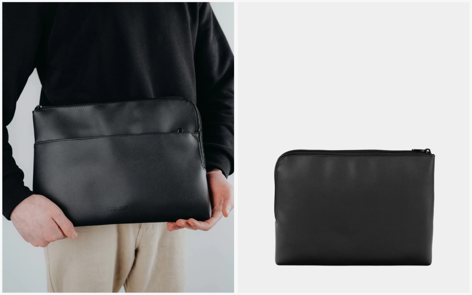 June Eco-Leather Black