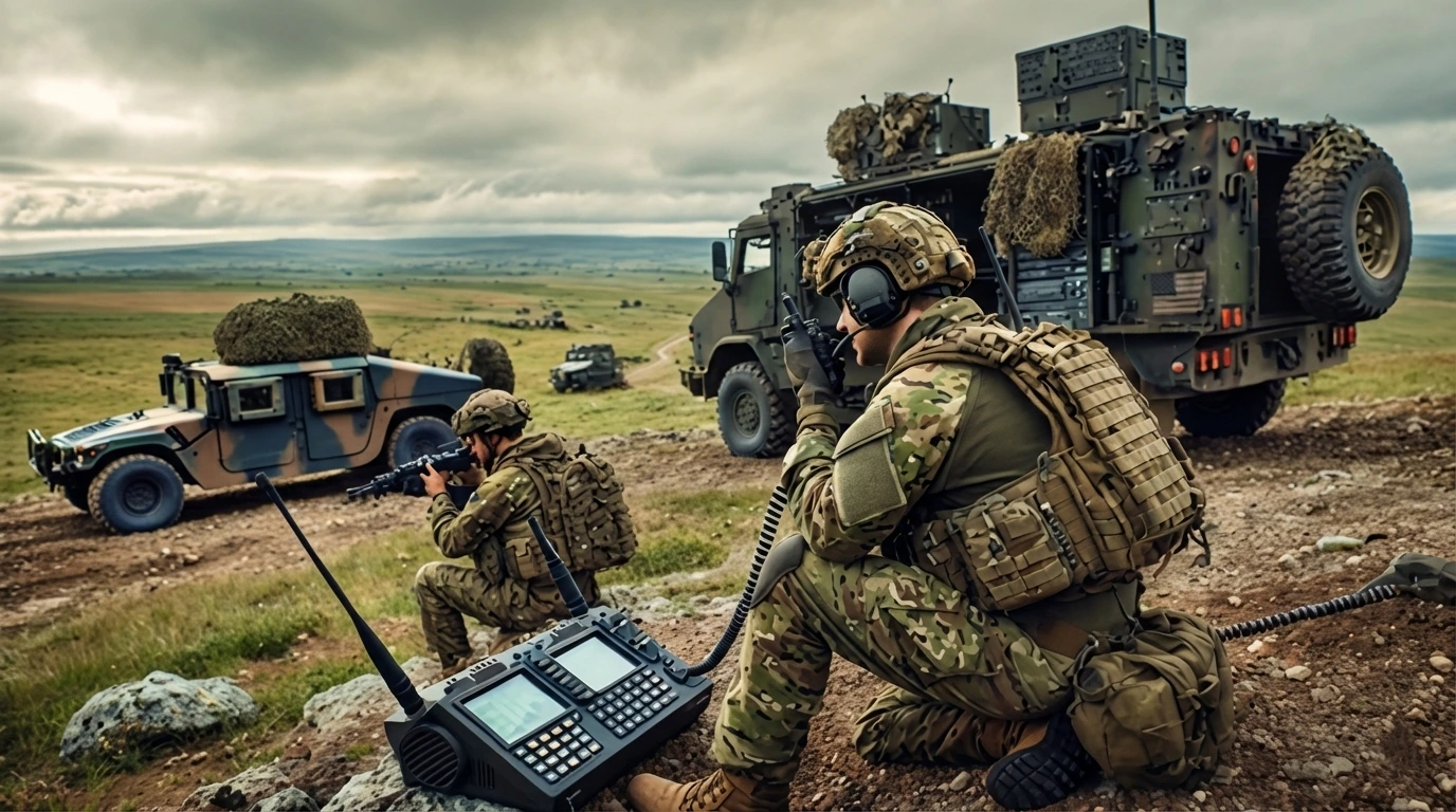 Технології зв'язку у воєнторгу: від радіостанцій до супутникового зв'язку