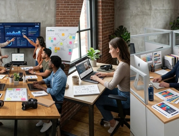 Чим маркетингова агенція відрізняється від фрилансера або внутрішнього маркетолога