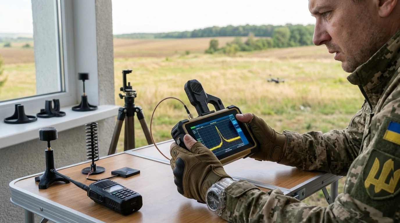 Як помітити FPV-загрозу ще до візуального контакту з аналізатором дронів