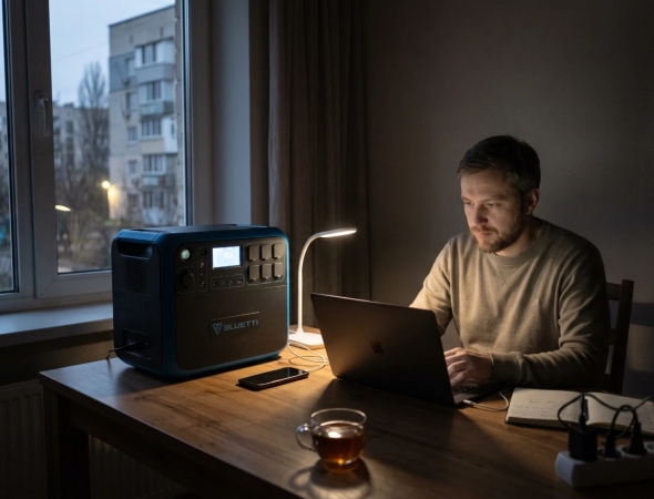 Як зарядні станції Bluetti допомагають під час відключень світла