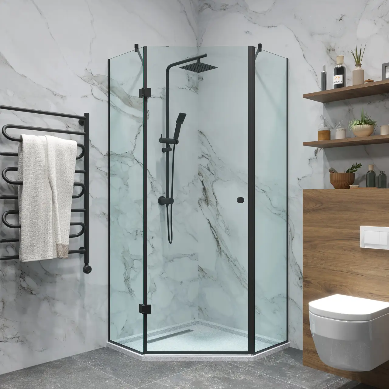 Стеклянные душевые кабины NovaGlass